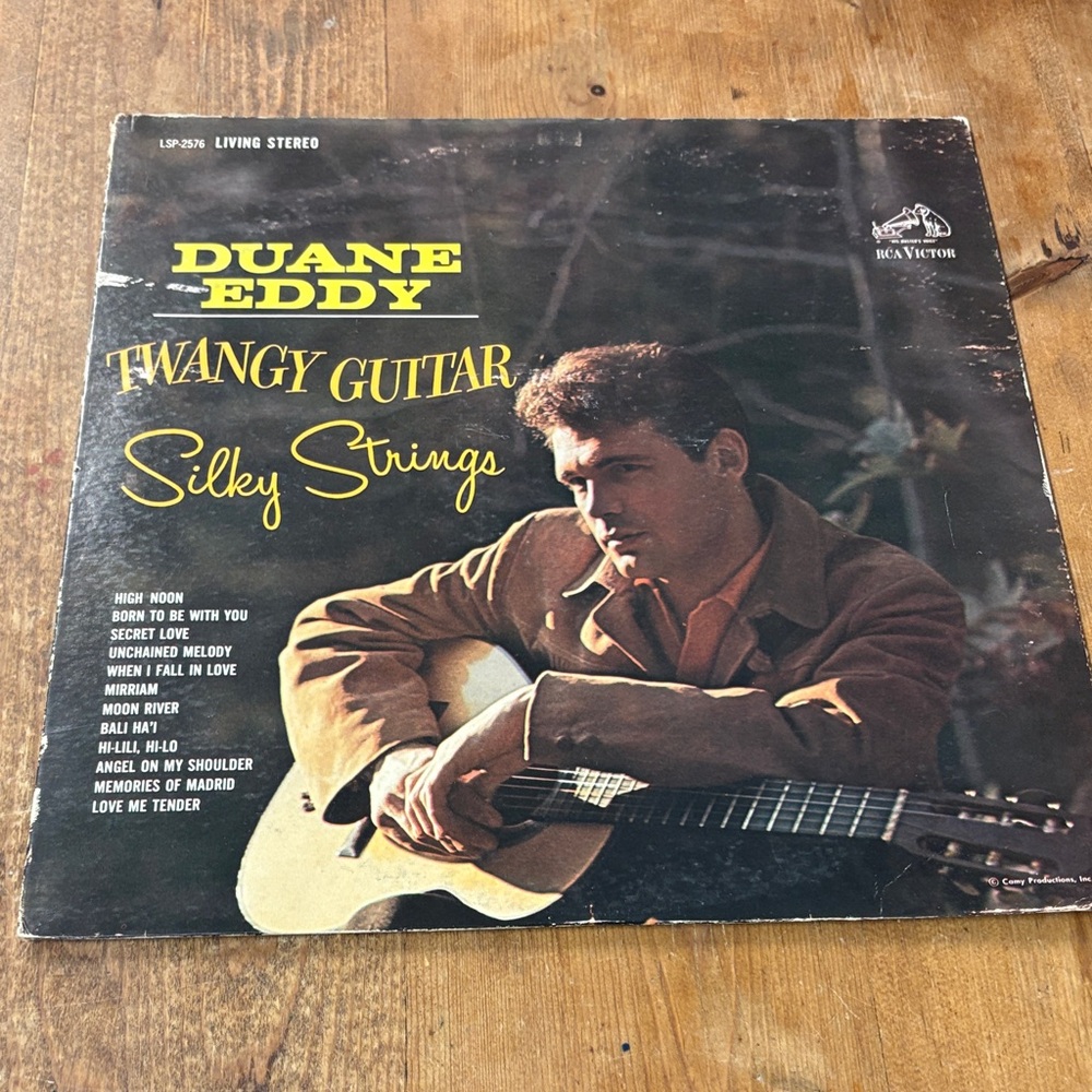Duane Eddy Twangy Guitar Vinyl Record